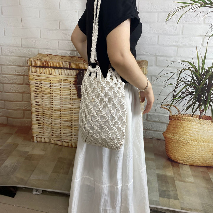 Macrame net bag Kalsten