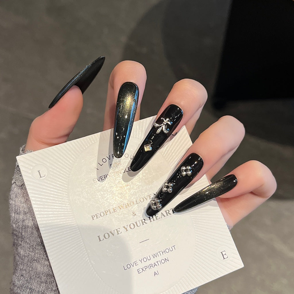 Glamorous Decorative Press-On Nail Art Kalsten