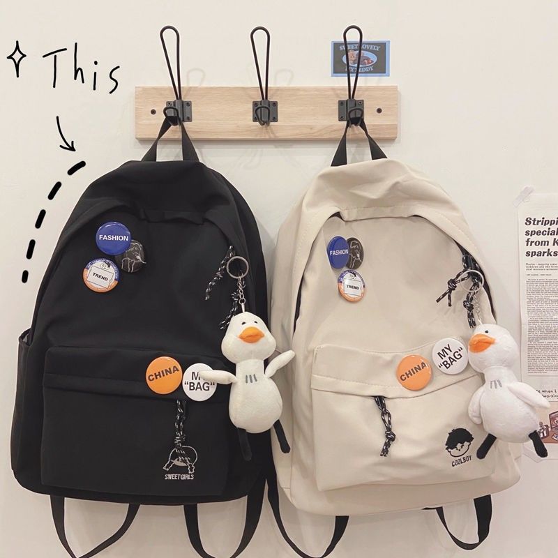 Casual Canvas Backpack Kalsten
