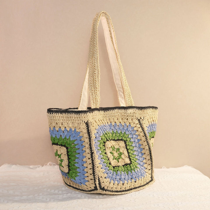 Shoulder bag with unique granny square design Kalsten