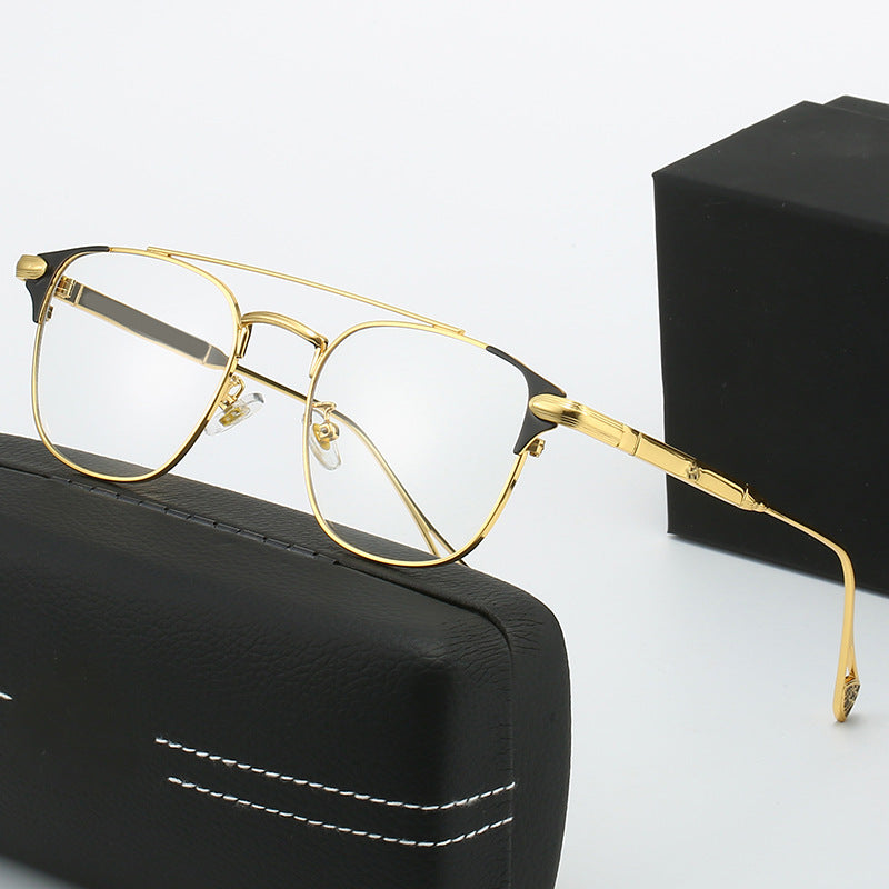 Women's fashion half-frame glasses Kalsten