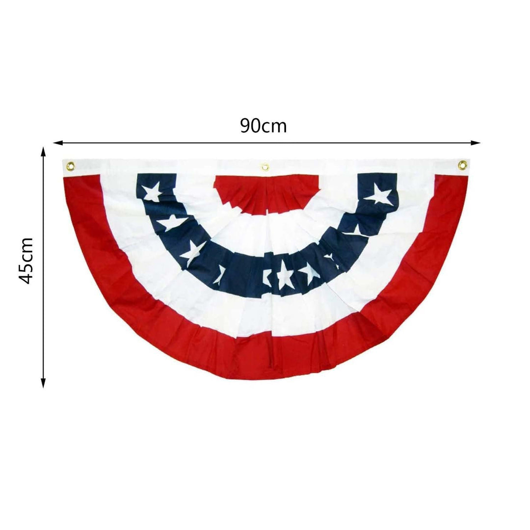 Unisex nan patriotic flag-style outdoor windsock streamer with reinforced ripstop fabric Kalsten