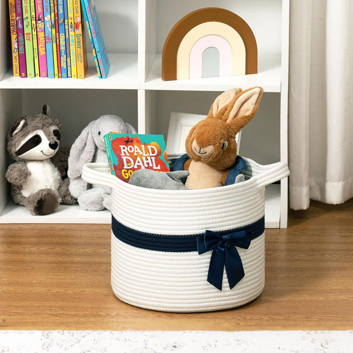 Women Decorative Storage Basket with Bow Accent Kalsten