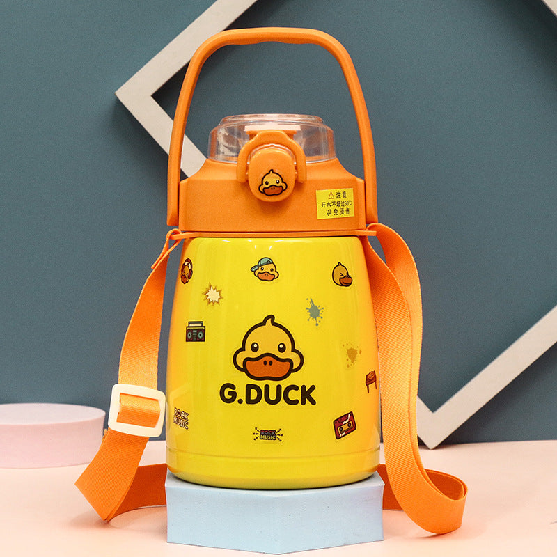Ladies' insulated bottle with functional carrying strap and child-friendly design Kalsten