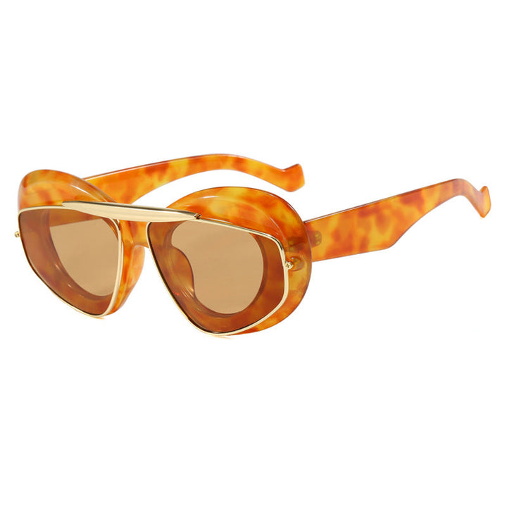Women futuristic sunglasses with elegant frame Kalsten