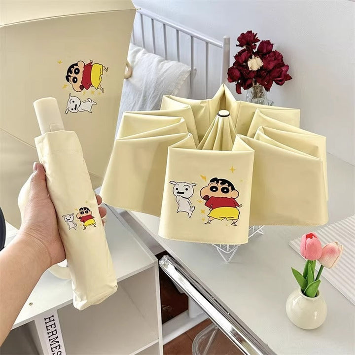 Women's folding umbrella with creative character design Kalsten