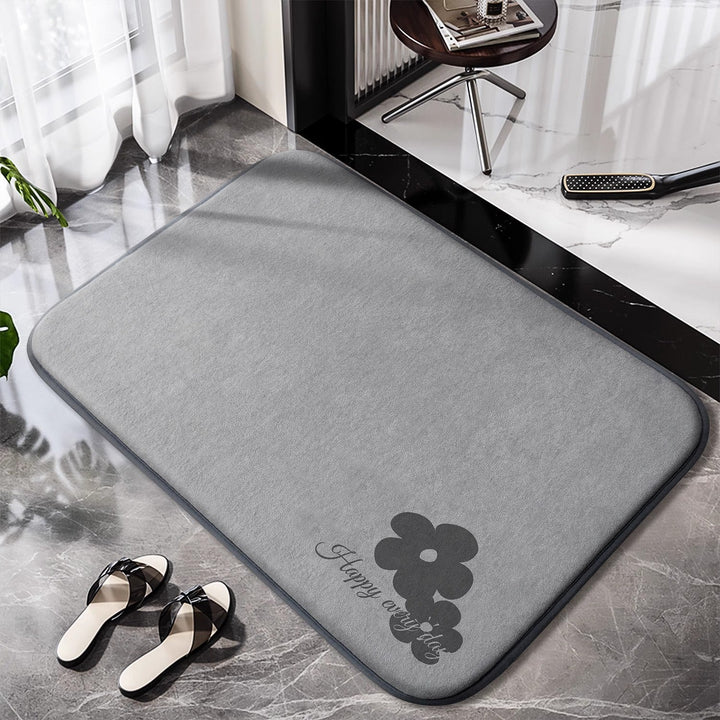 Non-slip bathroom rug with charming design Kalsten