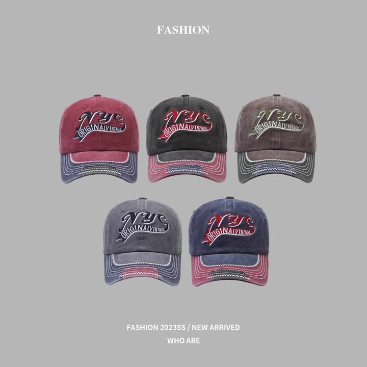 Men's Embroidered Vintage Cap Kalsten