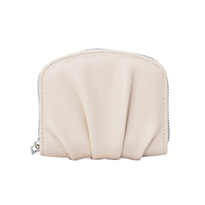 Sophisticated Textured Leather Coin Pouch Kalsten