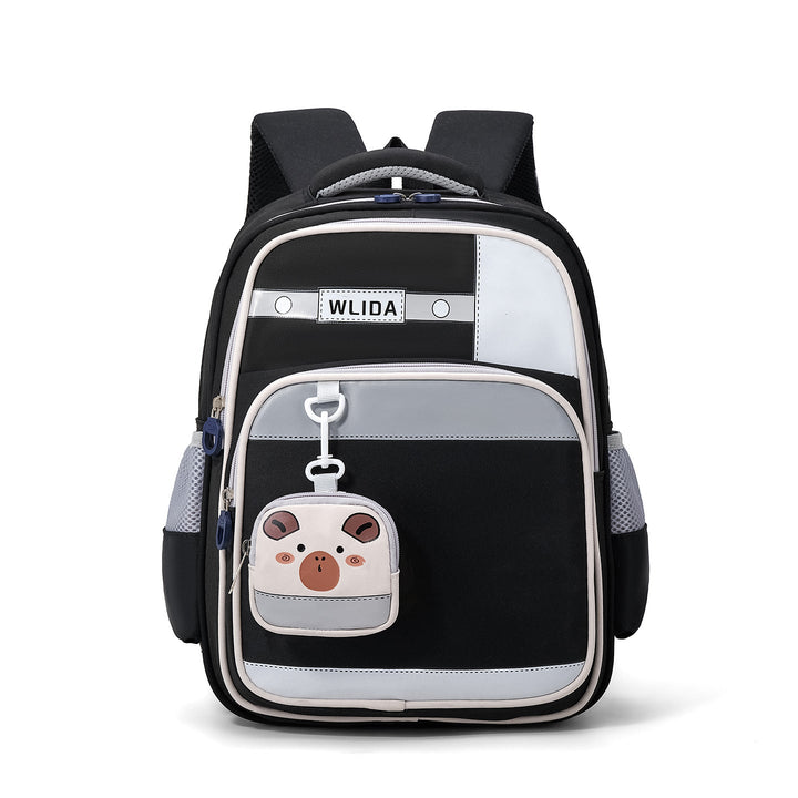 Girls' Cute Cat-Design School Backpack