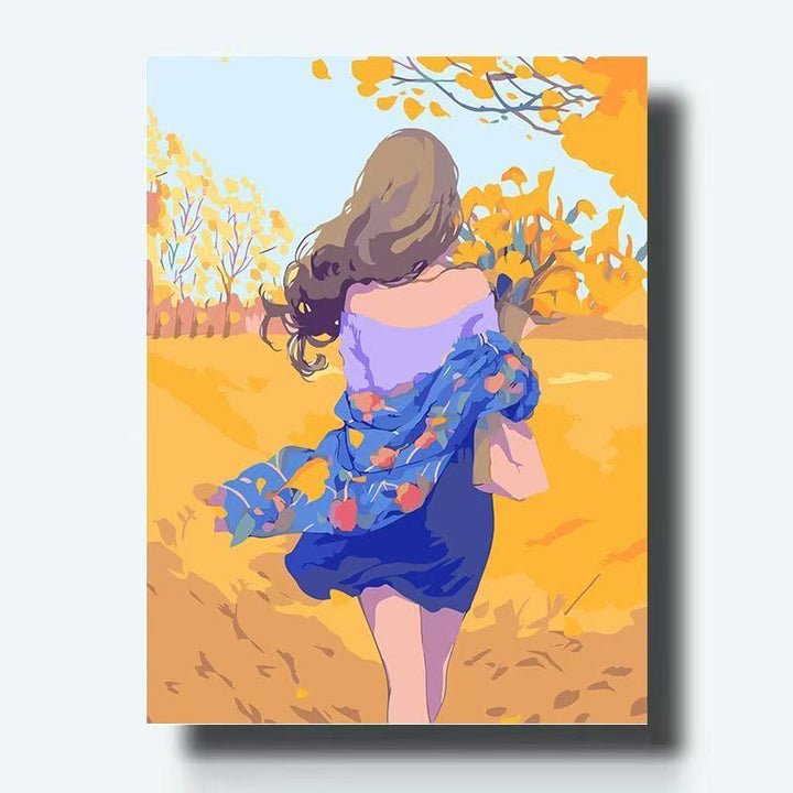 Artistic Floral Canvas Print Kalsten