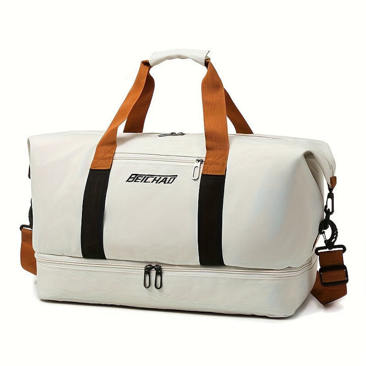 Sporty Duffel Bag With Reinforced Bottom Kalsten