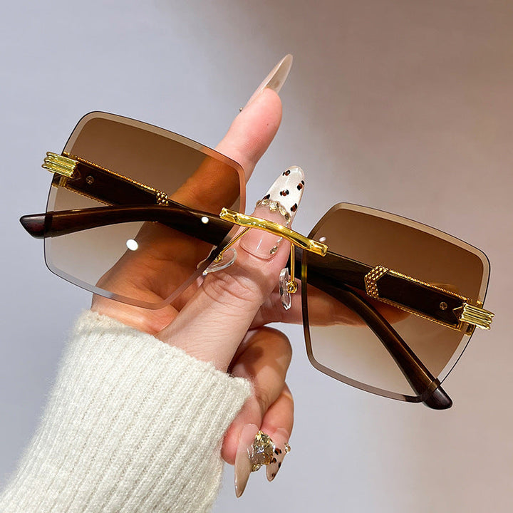 Women's stylish oversized square sunglasses Kalsten