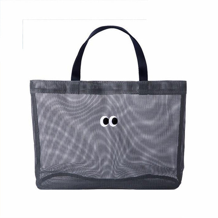 Practical beach bag with mesh structure Kalsten