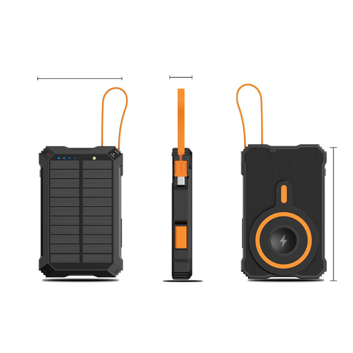 Solar-powered power bank with wireless charger Kalsten