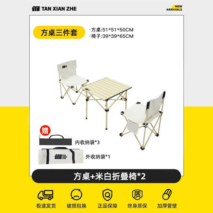 Folding furniture set Kalsten