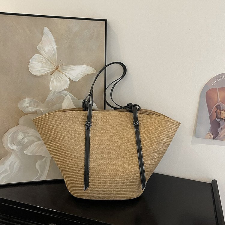 Tote bag in modern material mix Kalsten