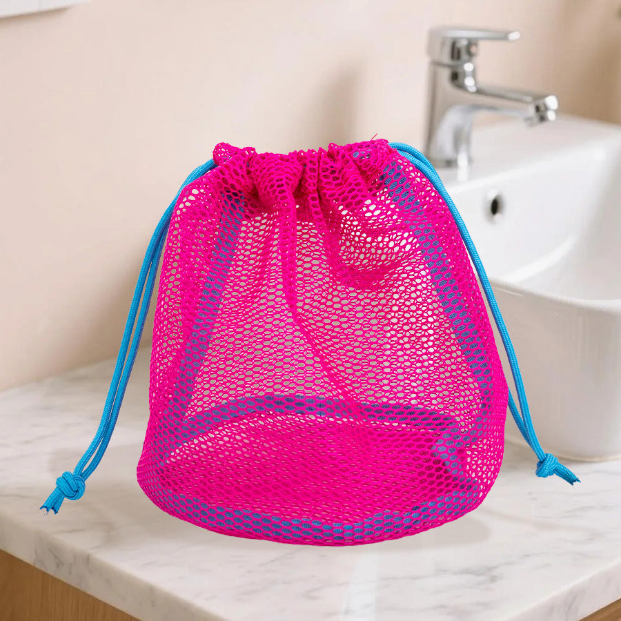 Practical mesh bag with drawstring Kalsten