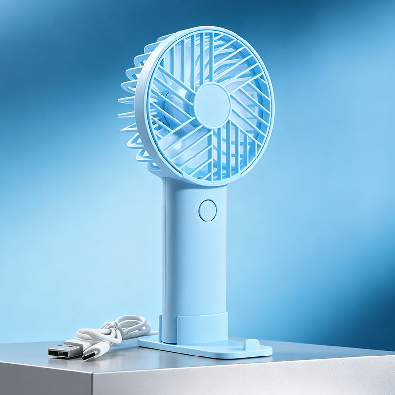 Women's Portable Mini Fan with Flexible Mount and USB Connection Kalsten