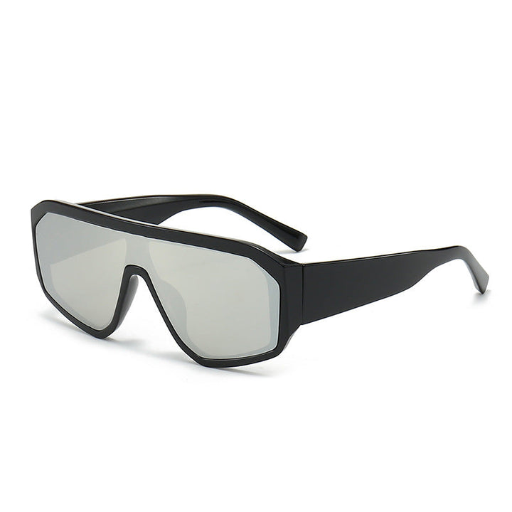 Men's Futuristic Oversized Shield Sunglasses Kalsten