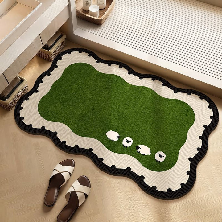 Decorative Bath Mat Kalsten