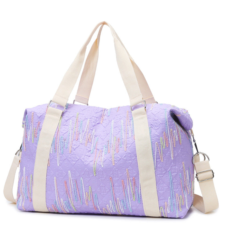 Multifunctional sports and travel bag with creative texture Kalsten