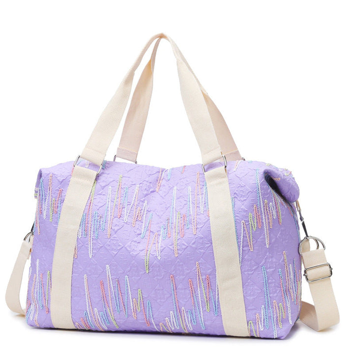 Multifunctional sports and travel bag with creative texture Kalsten