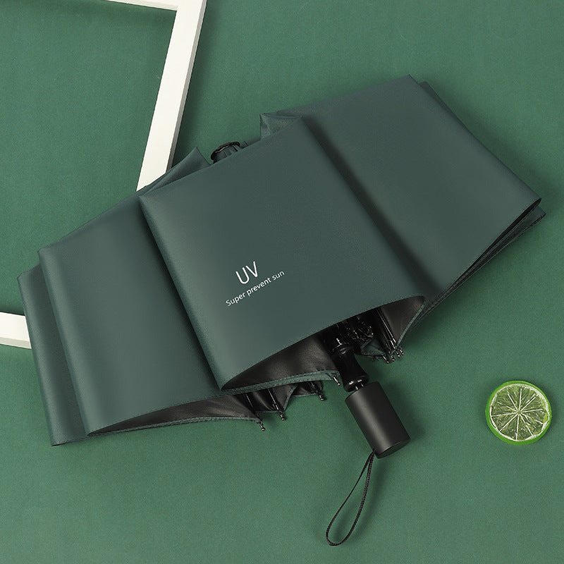 Women compact folding umbrella with Kalsten handle