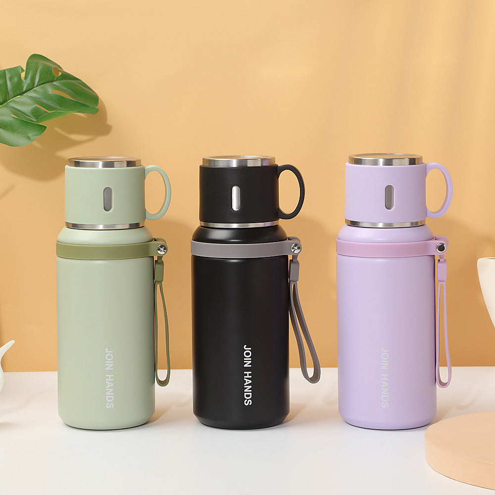 Women Thermo Drinking Container with Integrated Leak Protection Kalsten