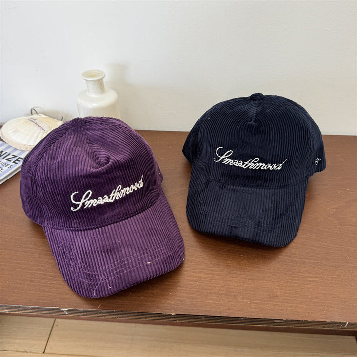 Women's Velvety Textured Baseball Cap Kalsten