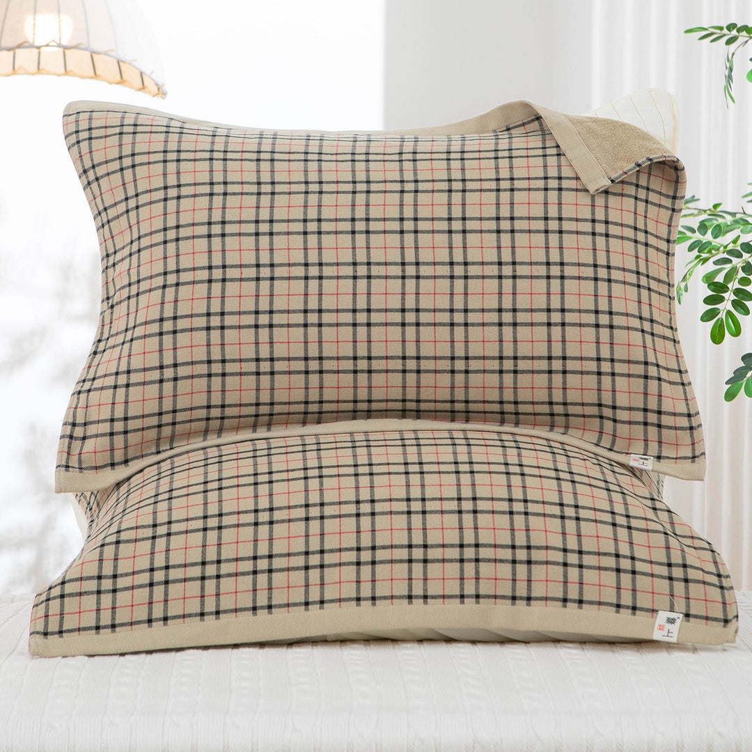Women’s pillowcase in classic check design Kalsten