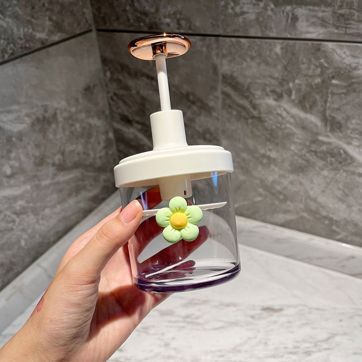 Decorative glass with flower design Kalsten