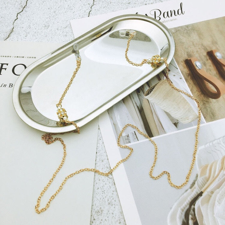 Fashionable Glasses Holder Chain Made of High-Quality Metal Kalsten