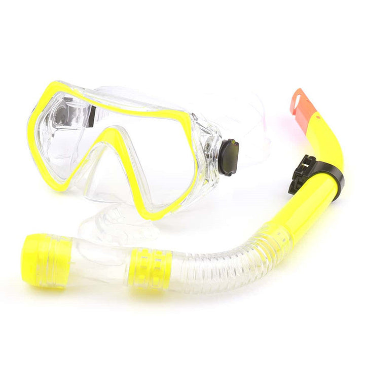 Snorkel mask with anti-fog technology and flexible mouthpiece Kalsten