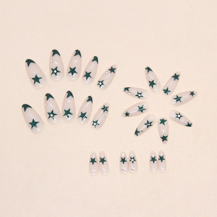 Artistic Star Design Press-On Nail Tips Kalsten