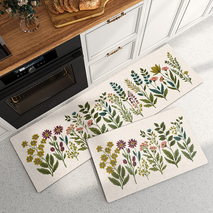 Floral Garden Kitchen Comfort Mat Kalsten