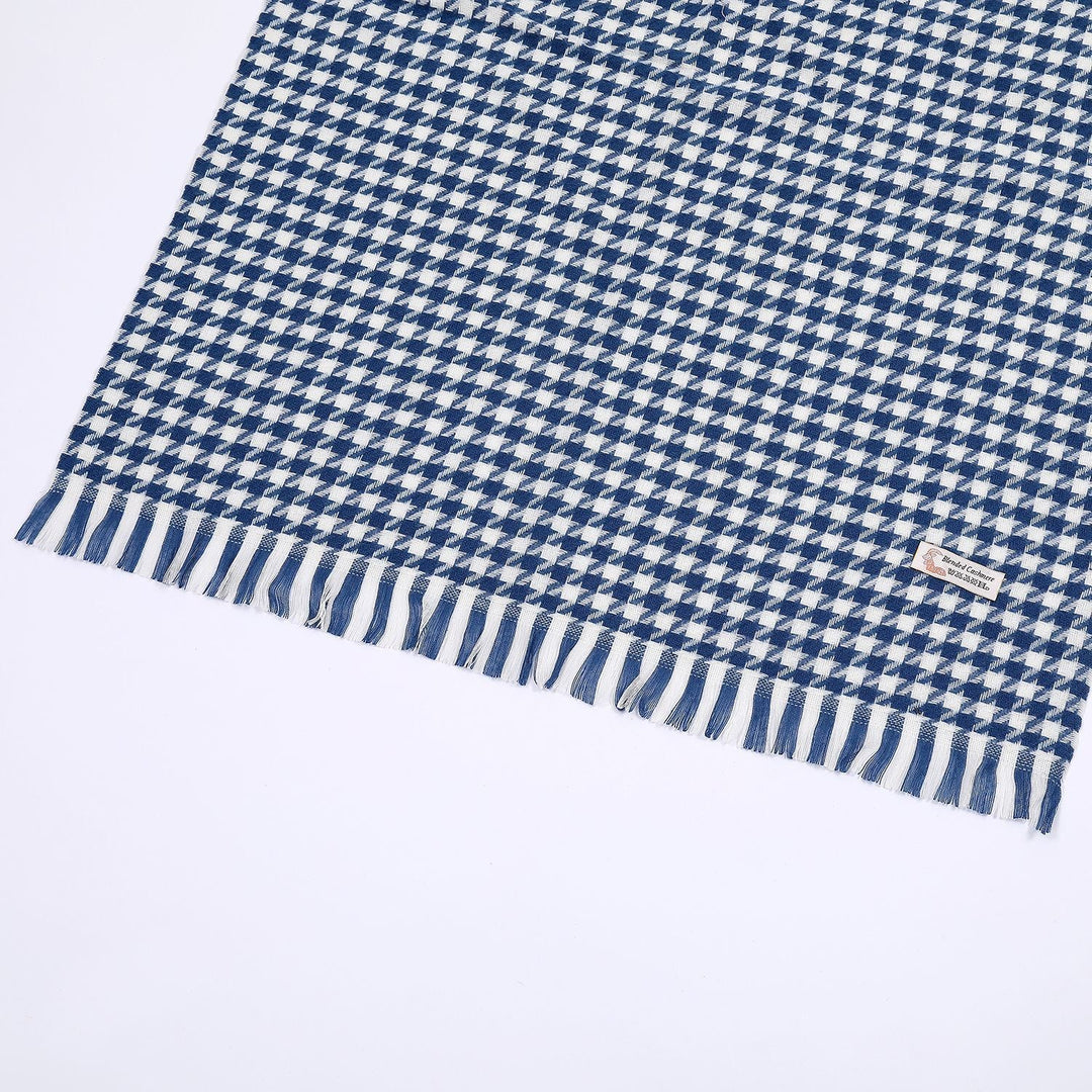 Ladies elegant scarf with houndstooth pattern Kalsten