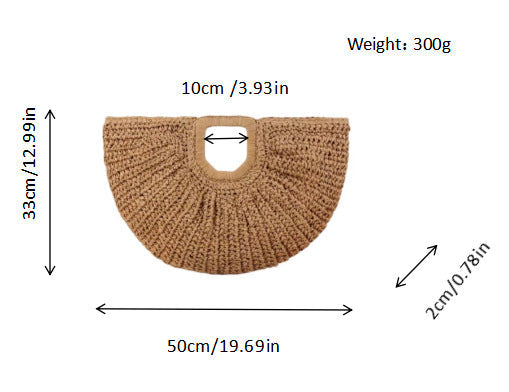 Handbag with Unique Fold Structure Kalsten