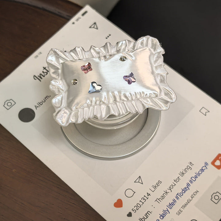 Decorative Ruffled Phone Grip Kalsten
