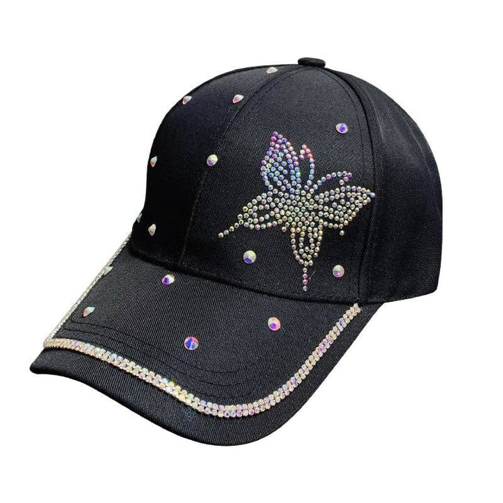 Women's Rhinestone-Embellished Baseball Cap Kalsten