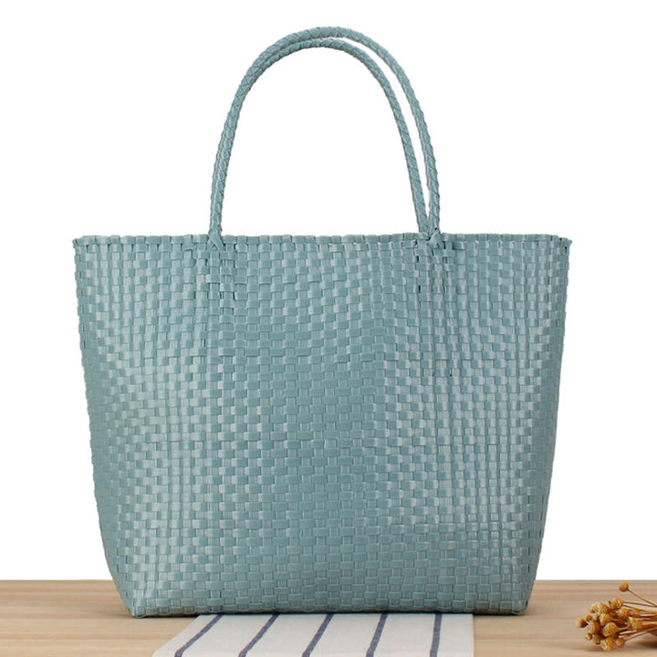 Stylish Beach Bag Made of High-Quality Woven Material Kalsten