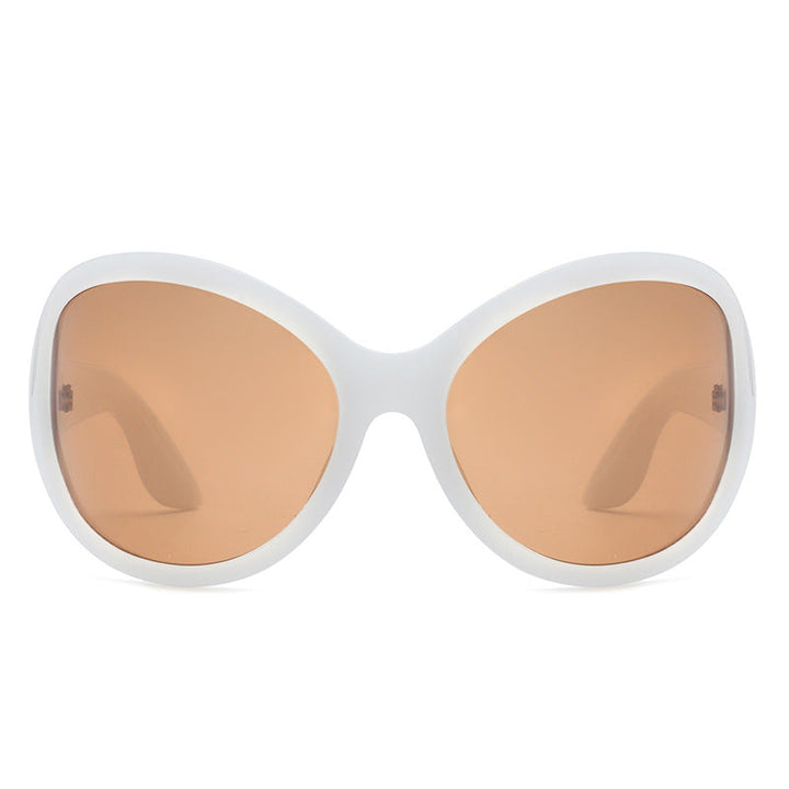 Ladies sunglasses in a stylish butterfly design with UV protection and wide frame Kalsten