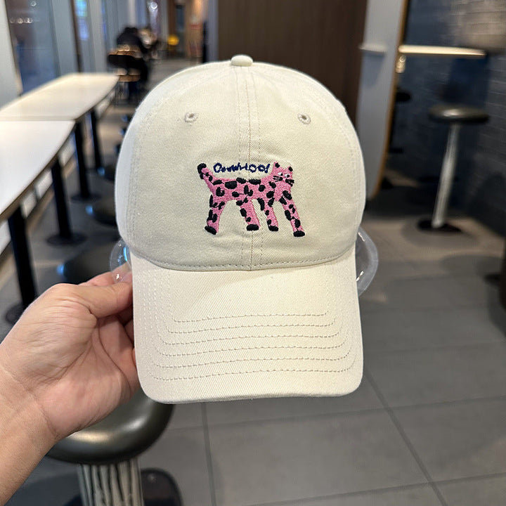 Women's Trendy Animal-Print Baseball Cap Kalsten