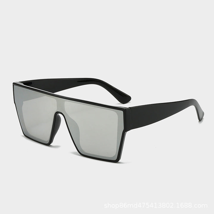 Women's large rectangular sunglasses with modern frame and UV protection Kalsten