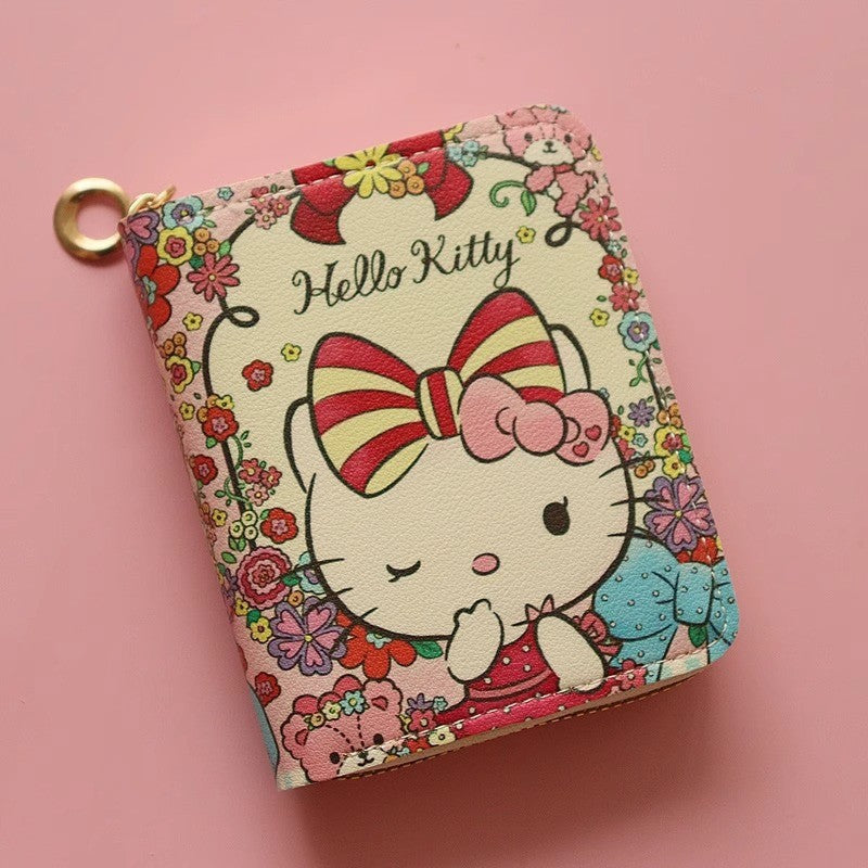 Hello Kitty-Themed Zip Around Wallet Kalsten