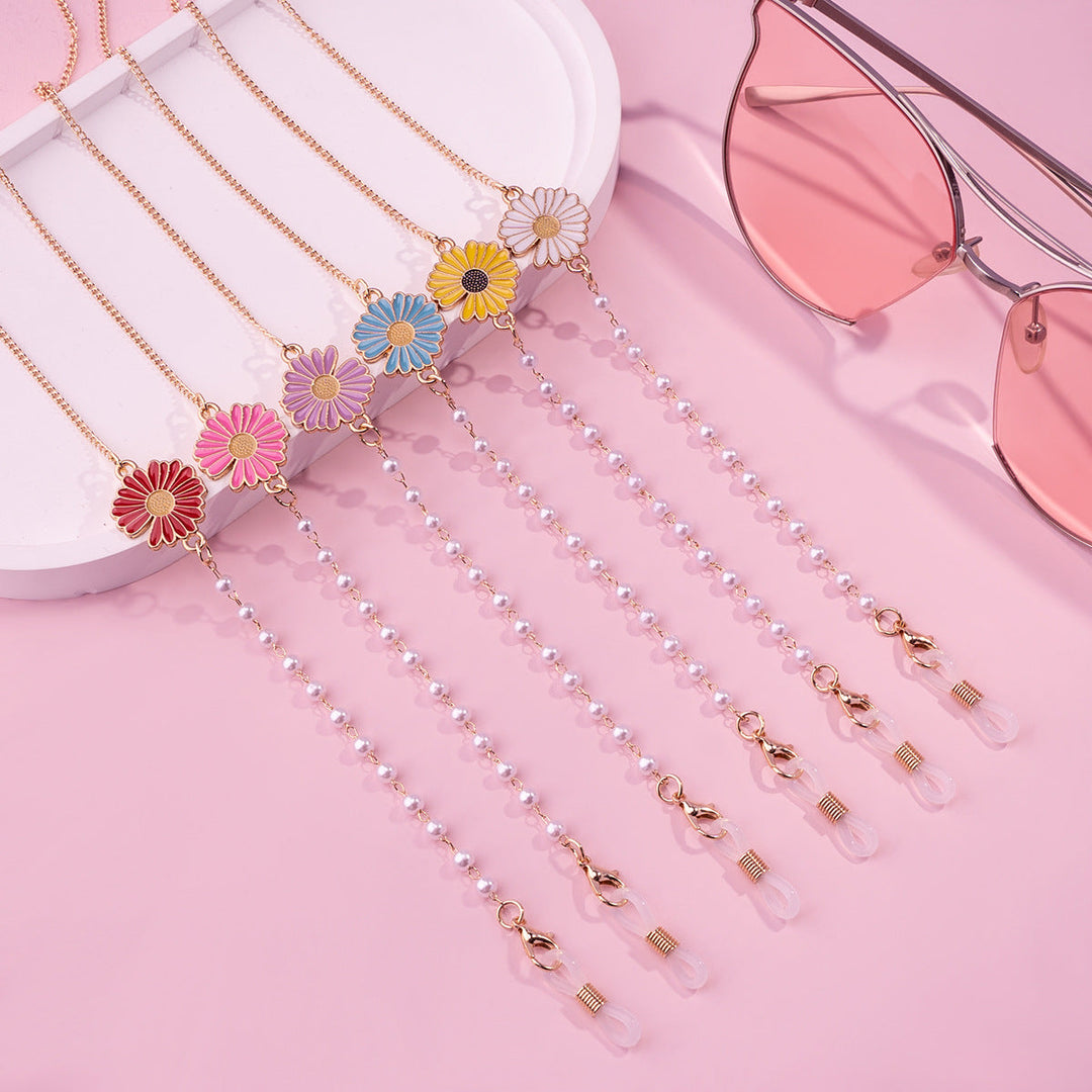 Floral Design Eyewear Chain Kalsten