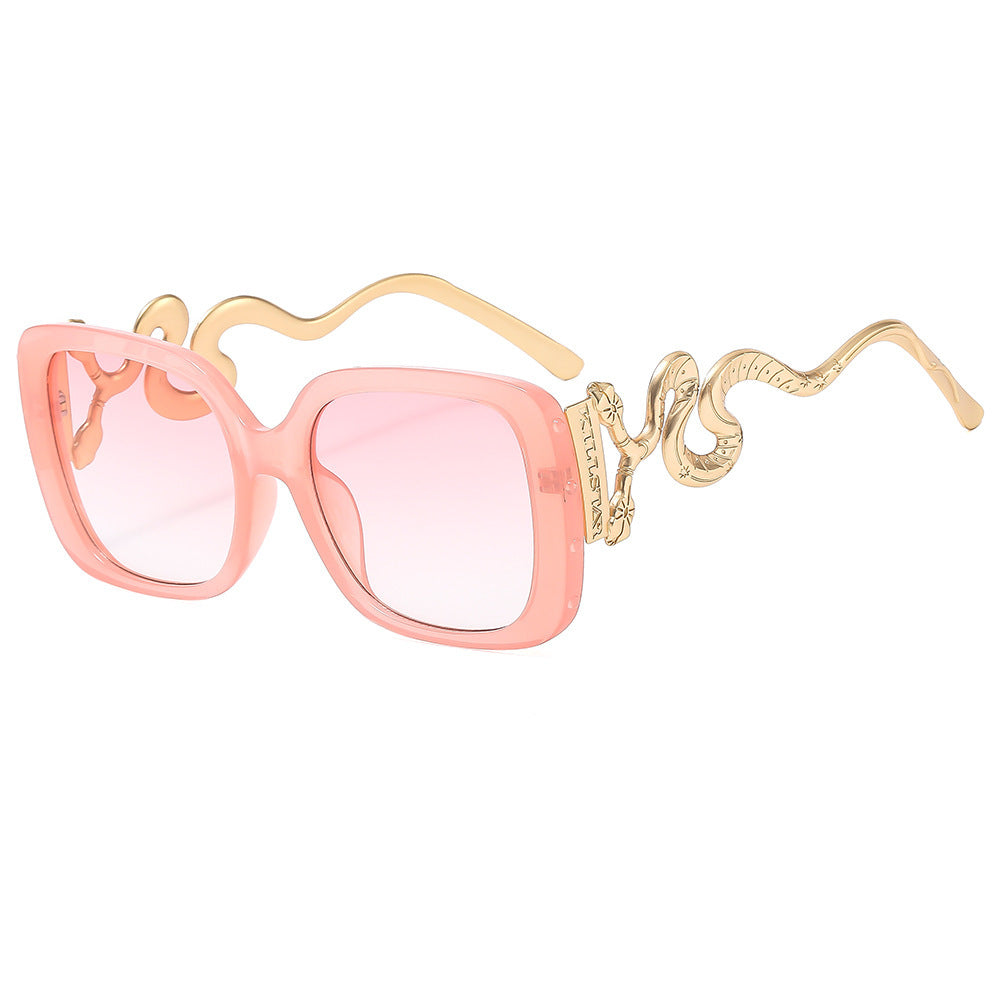 Women's extravagant designer sunglasses with luxurious snake frame Kalsten