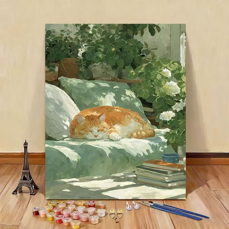 Cat-Themed Canvas Wall Art Kalsten
