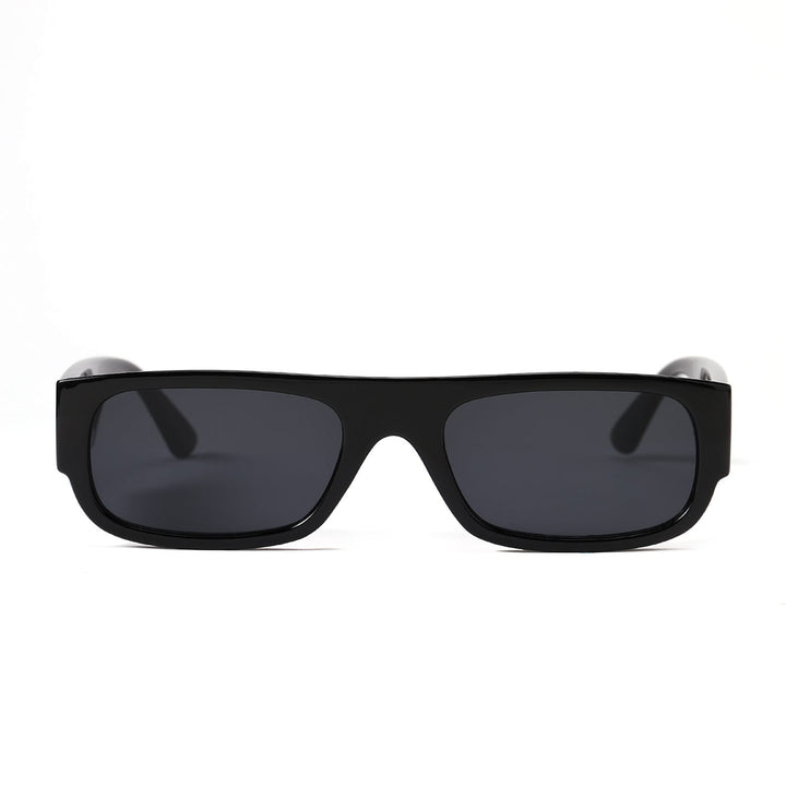 Women's stylish vintage sunglasses with transparent frame and lightly tinted lenses Kalsten