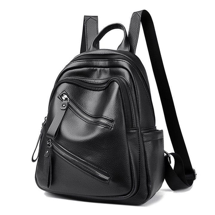 Fashionable Leather Backpack Kalsten